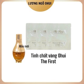[Combo 30 gói = 30ml] Gói Tinh Chất Vàng 24k Chống Lão Hoá OHUI The First Ampoule Advanced lương ngô ohui