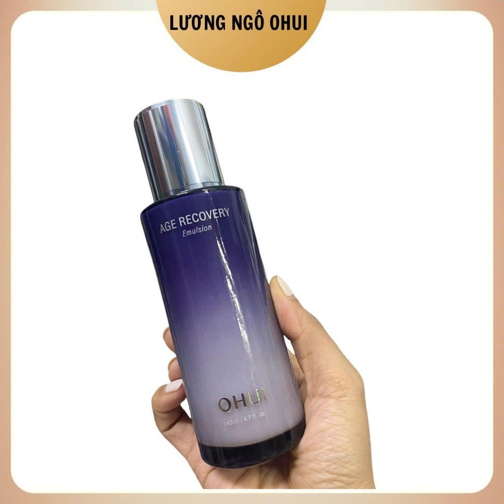 [Tách sét - 140ml] Sữa Dưỡng Cải Thiện Nếp Nhăn Ohui Age Recovery Emulsion 140ml LƯƠNG NGÔ OHUI