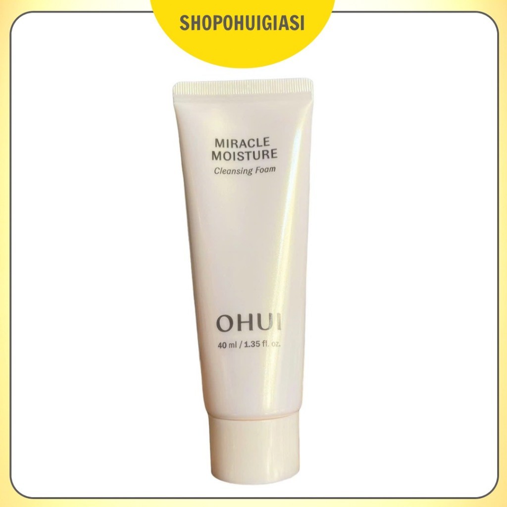 Sữa Rửa Mặt Dưỡng Ẩm Da OHUI Miracle 40ml