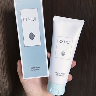 Gel tẩy tế bào chết làm trắng da sạch mụn cám - Ohui Clear Science Soft Peeling