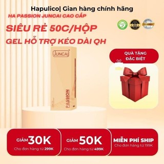  Bao cao su HA Passion 50 chiếc Juncai 001 Ultra Thin siêu mỏng nhiều gel bôi trơn  HAPULICO 