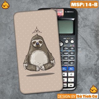 Miếng decal dán máy tính fx-570, fx-580, fx-880, Casio, Vinacal,... Dễ thương MSP: 14