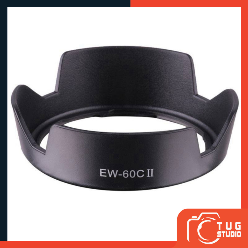 Lens hood for Canon EW-60C II cho lens Canon 18-55mm IS II_TUG STUDIO