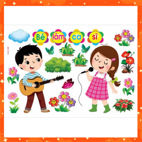 TRANH GÓC Mầm Non - Góc Âm Nhạc