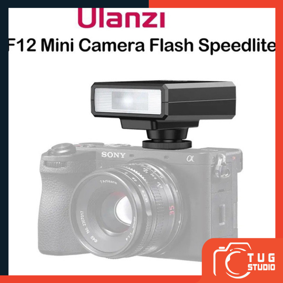 Đèn Flash Mini Ulanzi F12 Tích Hợp Pin 1200mAh (Chính Hãng)_TUG STUDIO