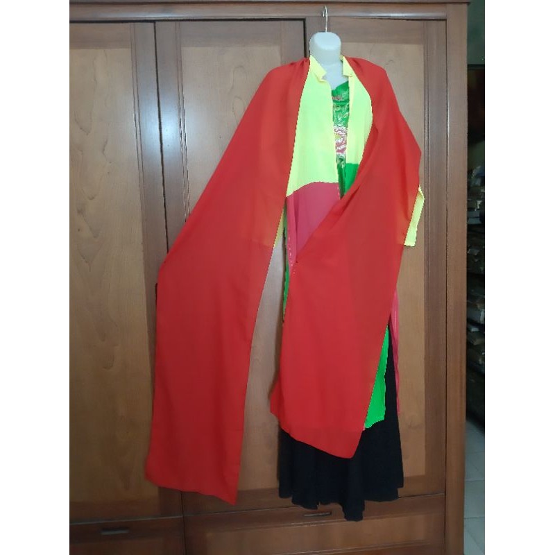 Dải lụa múa - Đồ Hầu Đồng - Biểu diễn - Trang phục Hầu Đồng - Biểu diễn .