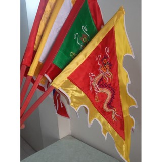 Cờ chéo đuôi nheo Hầu Đông-Đồ Hầu Đồng-Trang phục phụ kiện