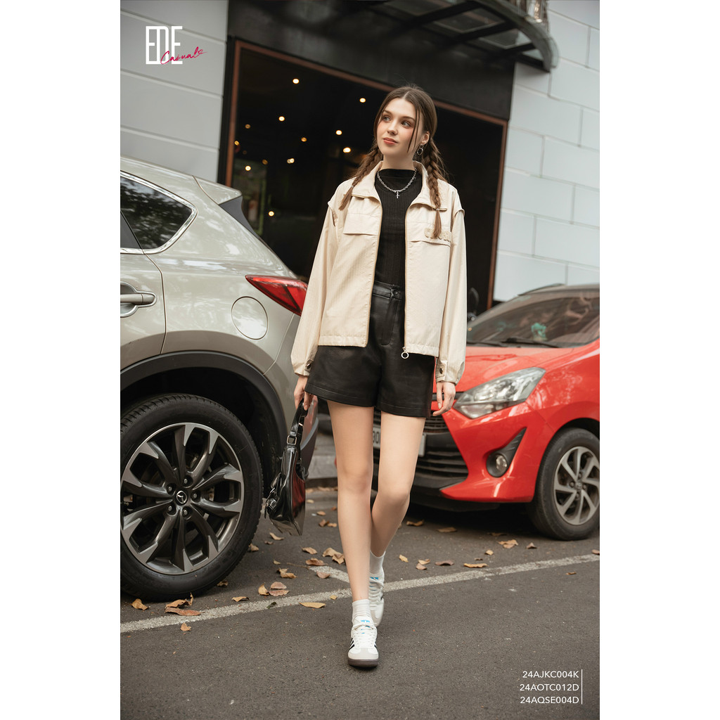 Áo khoác nữ thiết kế Eva de Eva 24AJKC004K