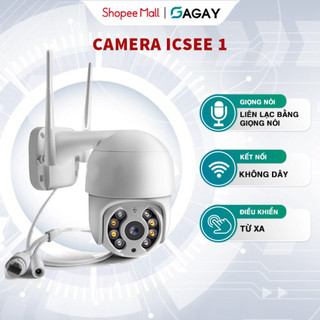  Camera ICSEE 1 Wifi Camera Giám Sát Trong Nhà Ngoài Trời Xoay 4 Chiều Dễ Dàng Cài Đặt Quan Sát Ban Đêm Hiệu Quả GD906 