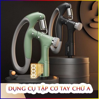 Dụng Cụ Tập Cơ Tay Chữ A 10Kg Đến 100Kg Có Đếm Số Điện Tử