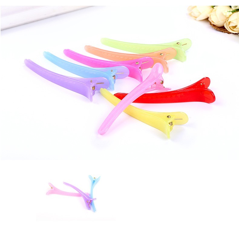 Set 10 Kẹp Tóc Mỏ Vịt 8Cm Làm Kẹp Tóc