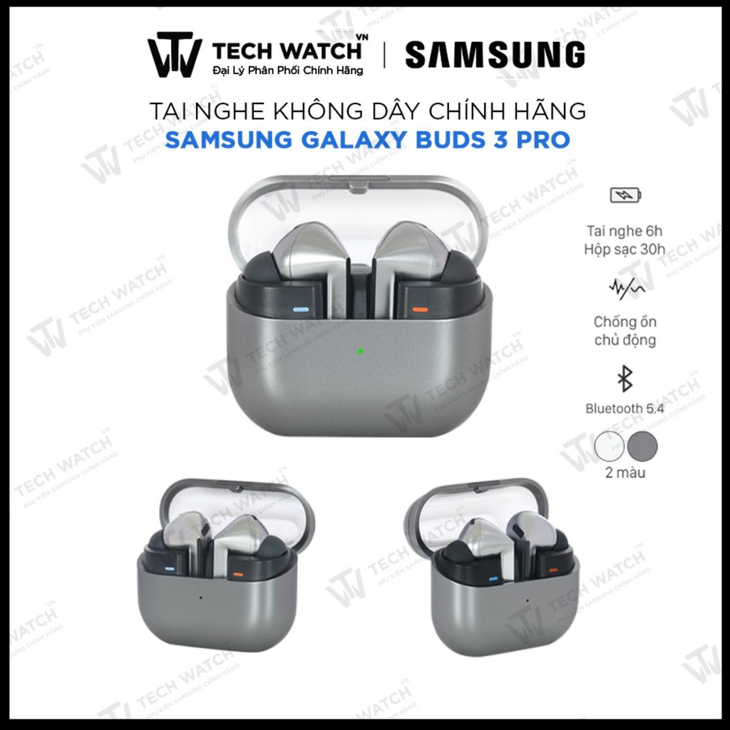 [ Galaxy Buds 3 Pro ] - Tai nghe Bluetooth True Wireless Samsung Galaxy Buds Buds3 Pro R630N - TechWatchVN