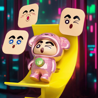 Móc treo chìa khoá Shin Chan cậu bé bút chì dễ thương thay đổi khuôn mặt, móc khoá treo balo hot trend Ogi Home - MK10