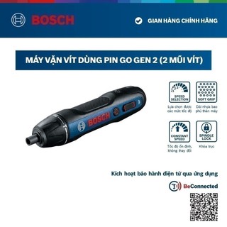 Máy vặn vít dùng pin Bosch GO GEN 2 (2 mũi vít)