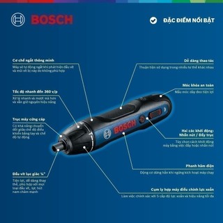 Máy vặn vít dùng pin Bosch GO GEN 2