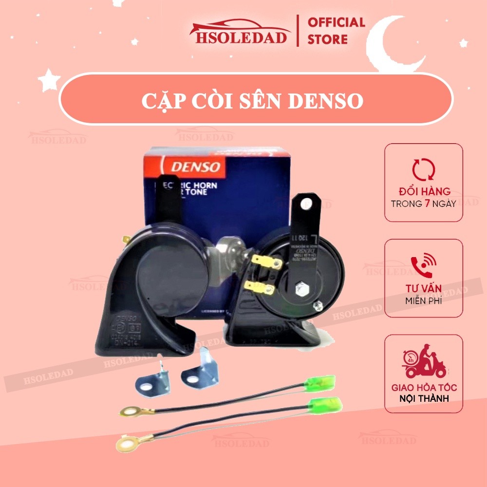 Còi sên Denso (Indonesia)- Giắc bát đầy đủ