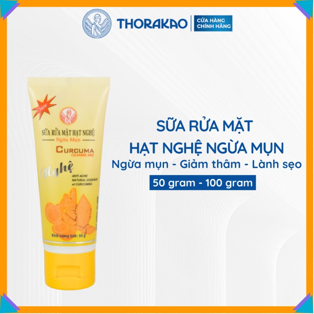 SỮA RỬA MẶT HẠT NGHỆ NGỪA MỤN THORAKAO
