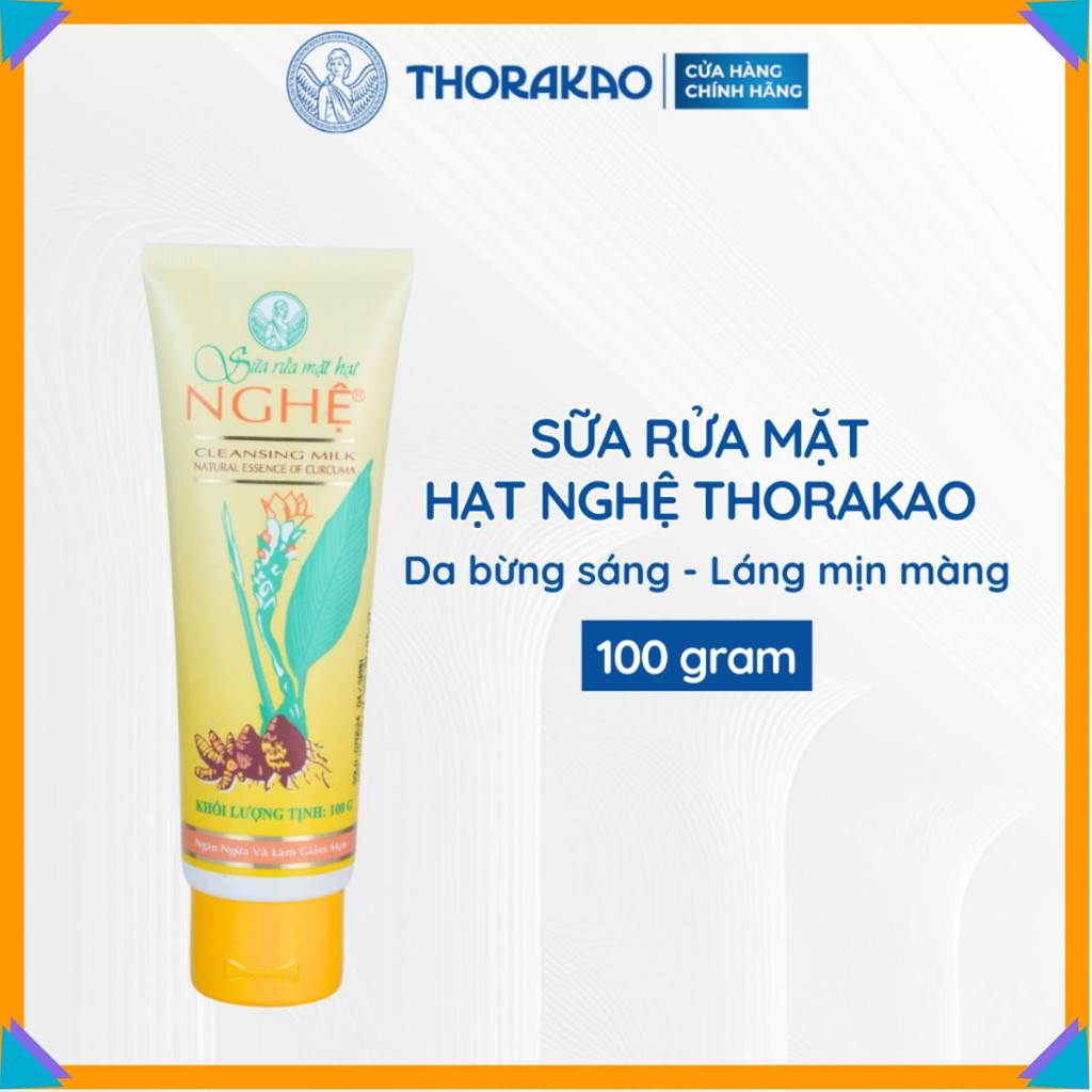 Sửa rửa mặt nghệ Thoarakao 100g