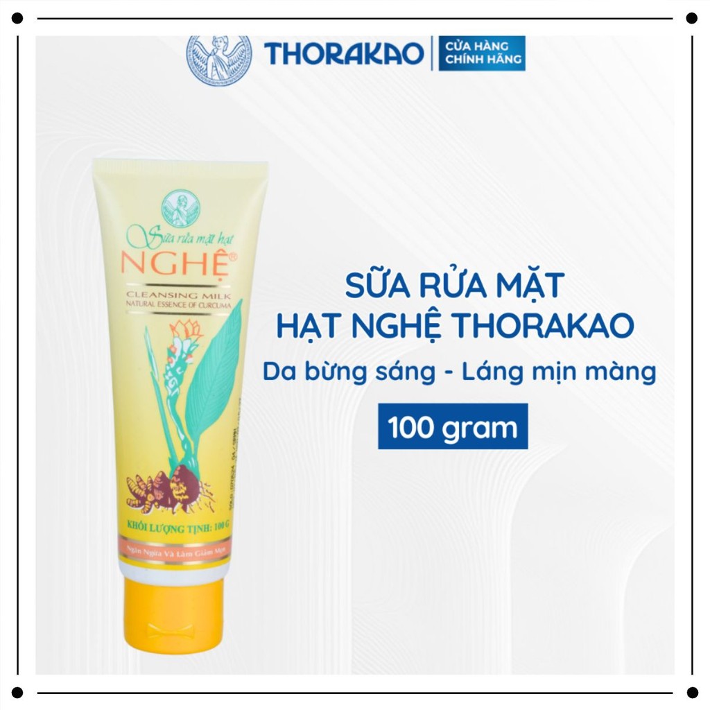 Sửa rửa mặt nghệ Thoarakao 100g