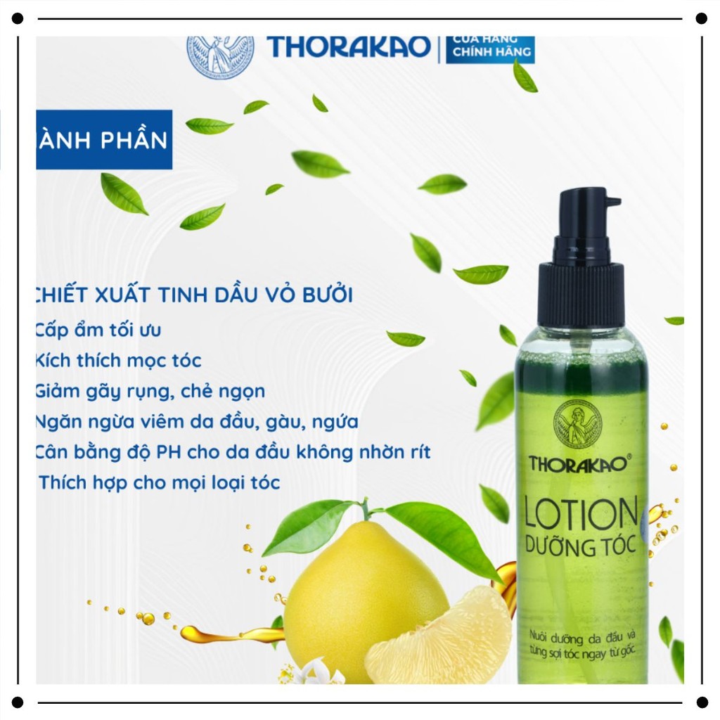 THORAKAO LOTION DƯỠNG TÓC 150ML (TINH DẦU BƯỞI)