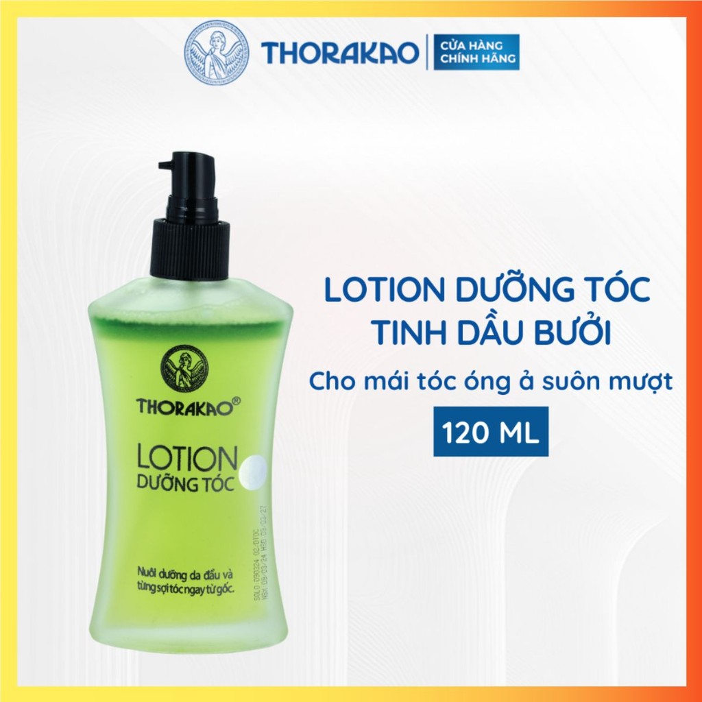 THORAKAO LOTION DƯỠNG TÓC 120ML (TINH DẦU BƯỞI)