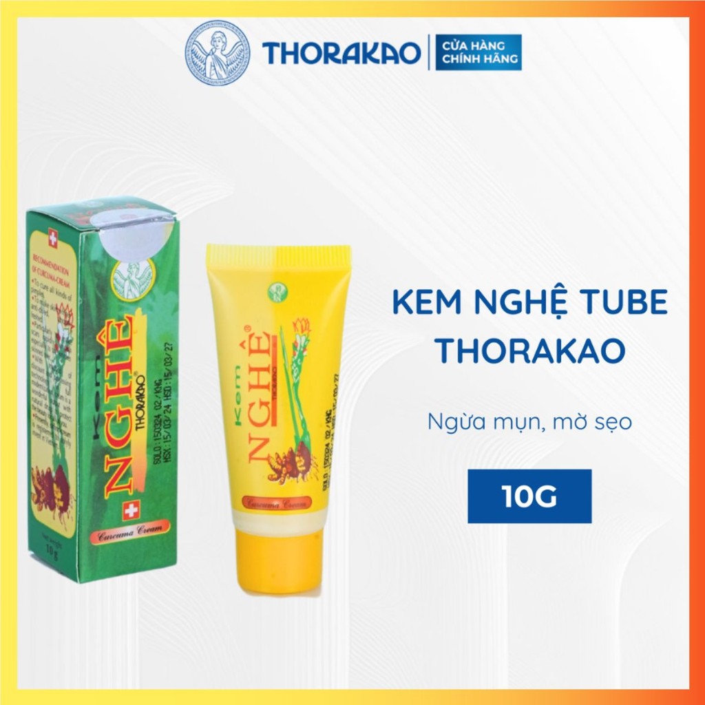 Kem Nghệ Tube Thorakao Ngừa Mụn 10G