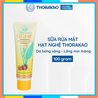 CHÍNH HÃNG SỮA RỬA MẶT HẠT NGHỆ THORAKAO 100G
