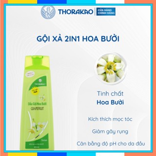 Dầu gội hoa bưởi ngăn rụng tóc Thorakao 400ml
