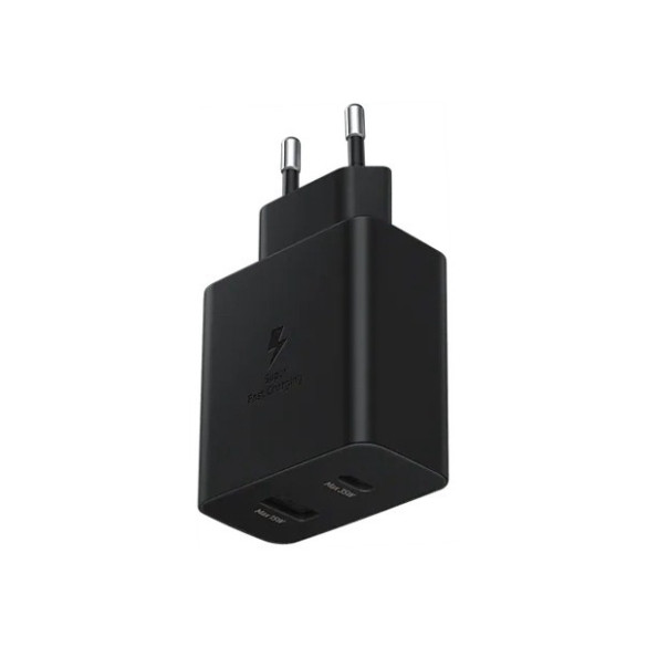 Củ Sạc đôi Samsung 35W, Bộ sạc nhanh Sam Sung EP-TA220 2 cổng ( PD 35W và USB- A, C 15W) Chính Hãng