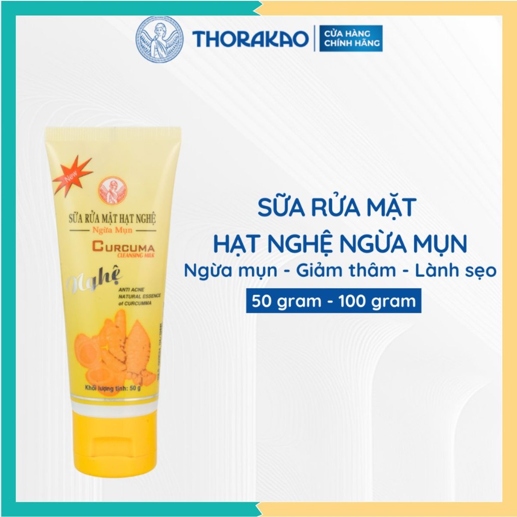 SỮA RỬA MẶT HẠT NGHỆ NGỪA MỤN THORAKAO