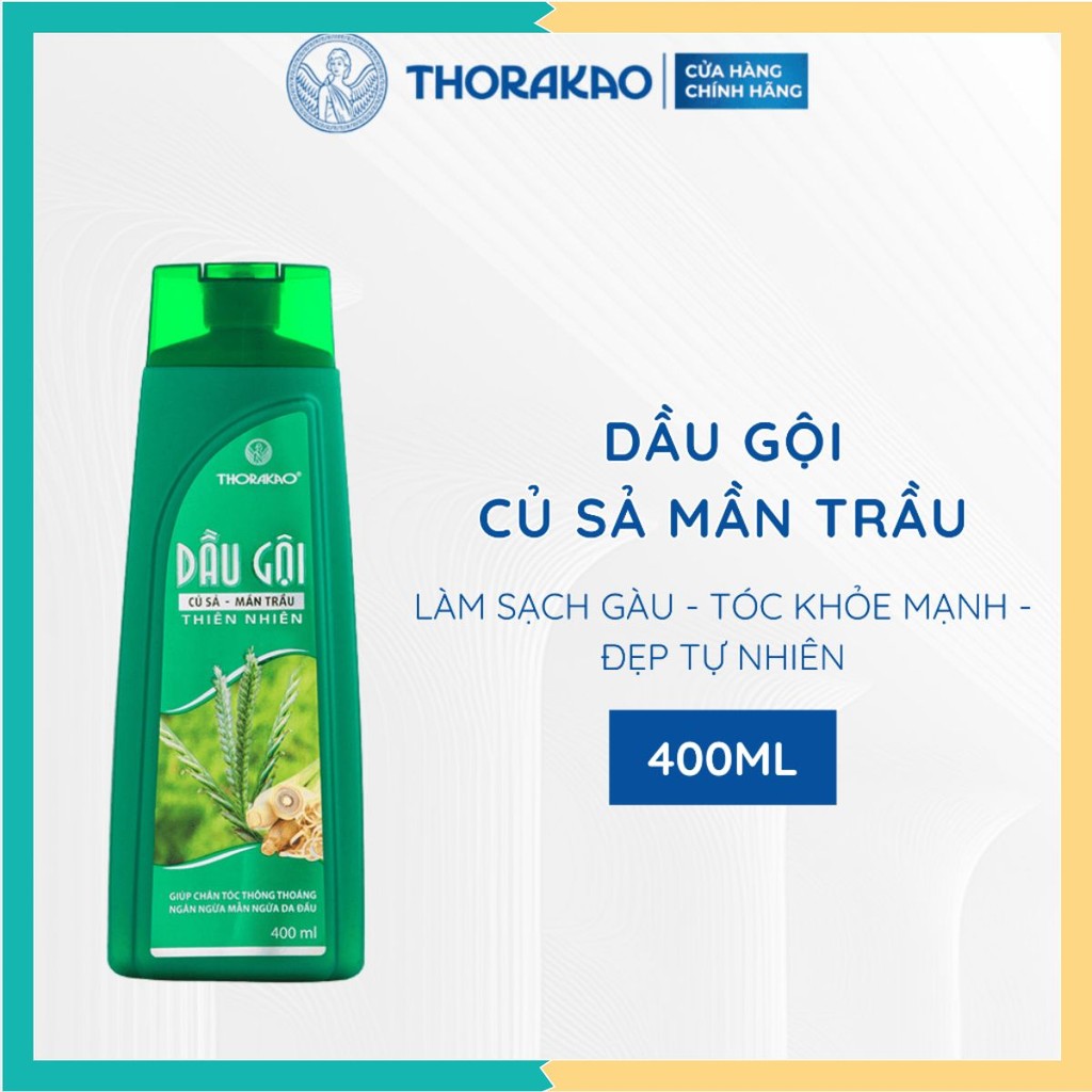 Thorakao Dầu gội củ sả mần trầu