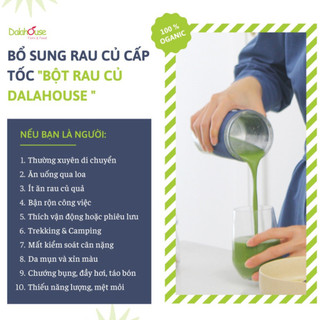 [COMBO 02 HỘP KÈM 01 BÌNH] Bột Củ Dền Dalahouse 60g