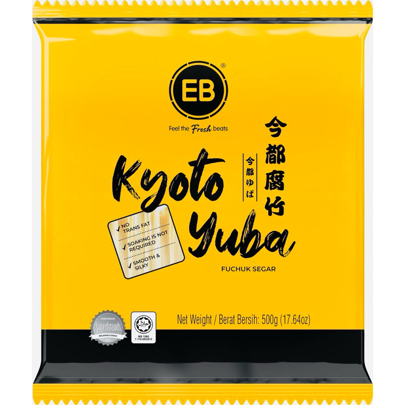 Tàu Hủ Ky Tươi Kyoto - Kyoto Yuba EB 500g - ship hỏa tốc Hà Nội