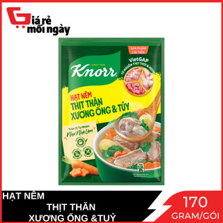 KNORR Hạt Nêm Từ Thịt Gói 170g