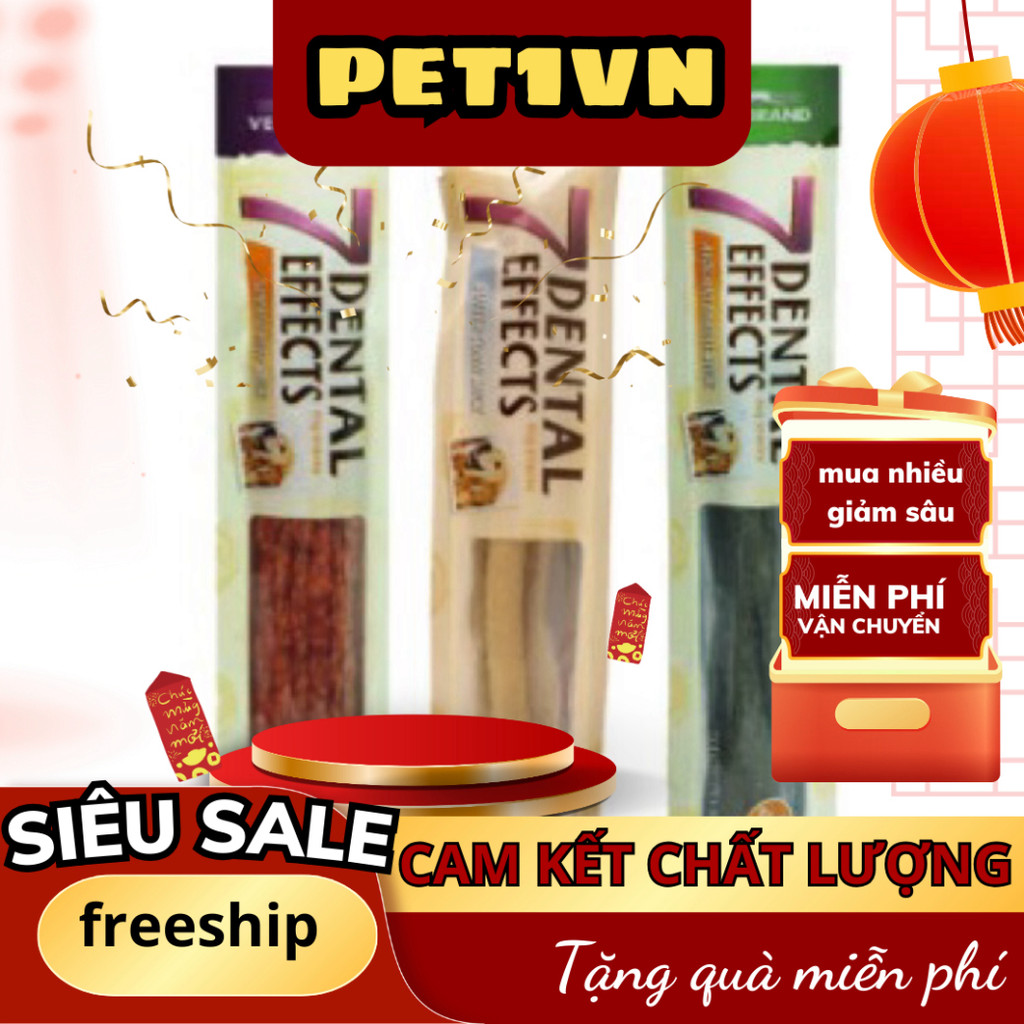 [hỏa tốc] 🍒🥦(ĐỔ BUÔN)THỨC ĂN CHO CHÓ MÈO 7 DENTAL effect🔴🍆