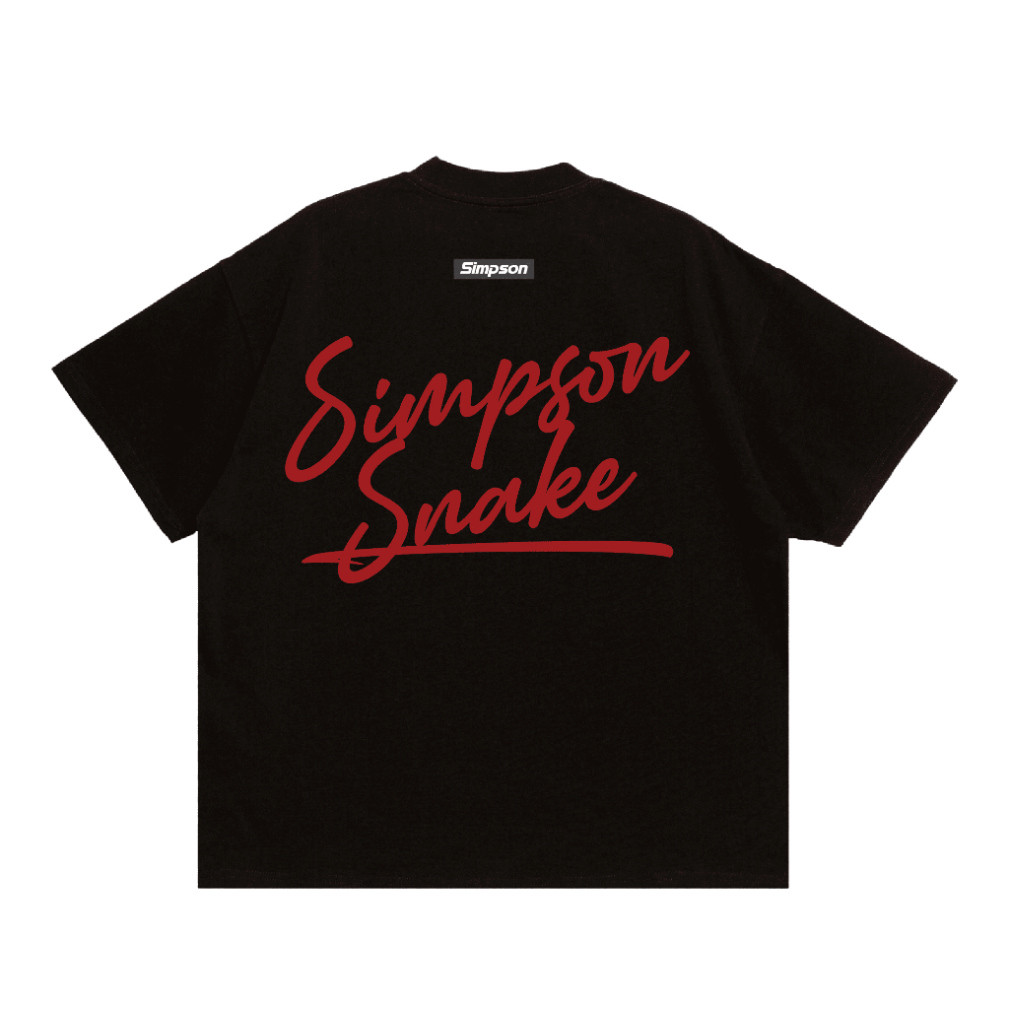 Áo Thun Boxy 3D Simpson Snake Local Brand Unisex Nam Nữ Oversize Cực Chất HOT HIT NEW 2025