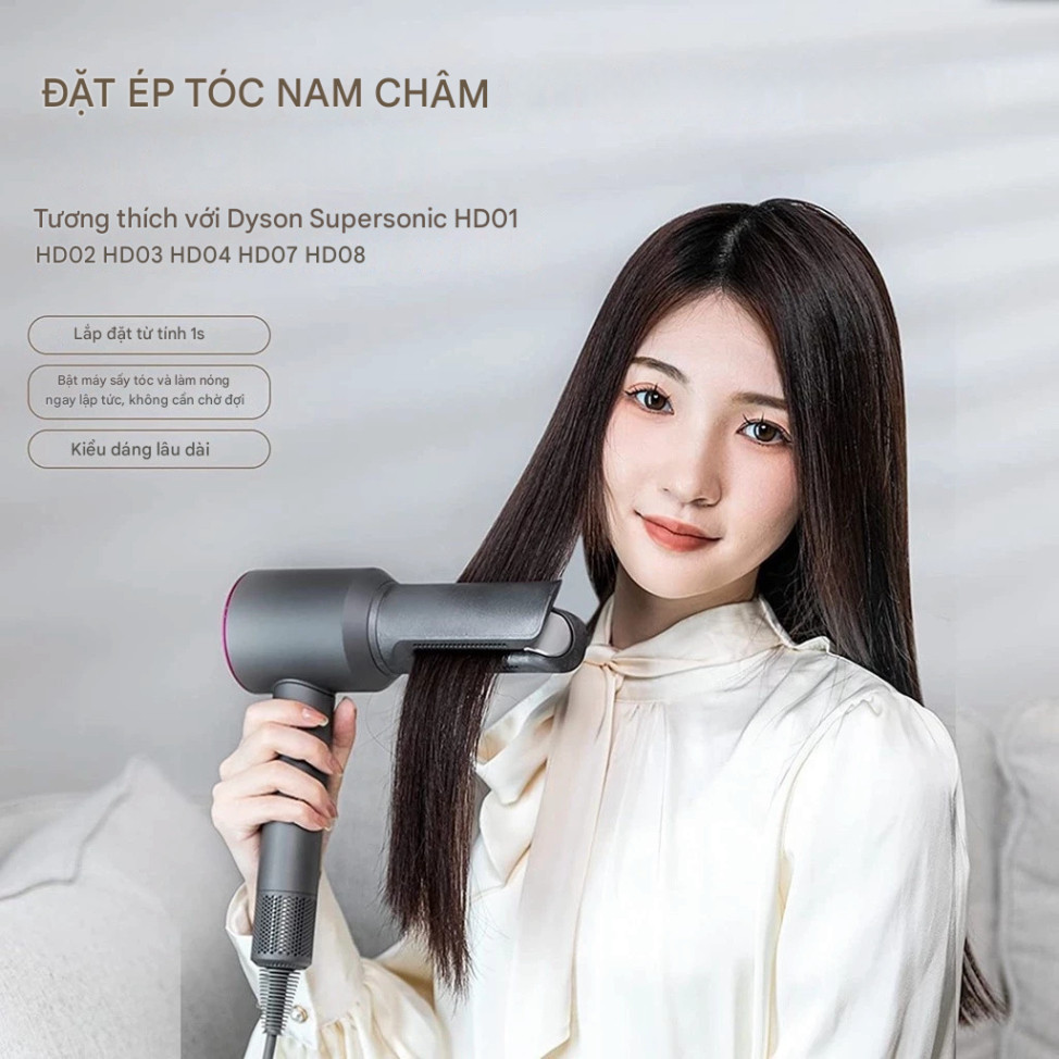 [Shop Uy Tín]  Đầu nối máy duỗi tóc cho máy sấy tóc Dyson Supersonic HD01 HD02 HD03 HD04 HD07 HD08 (