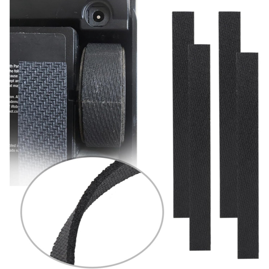 [Shop Uy Tín]  2 Lốp Xe Chống Trượt Cho iRobot Braava 380 / 380J / 380T / 381 - Phụ Kiện Chất Lượng 