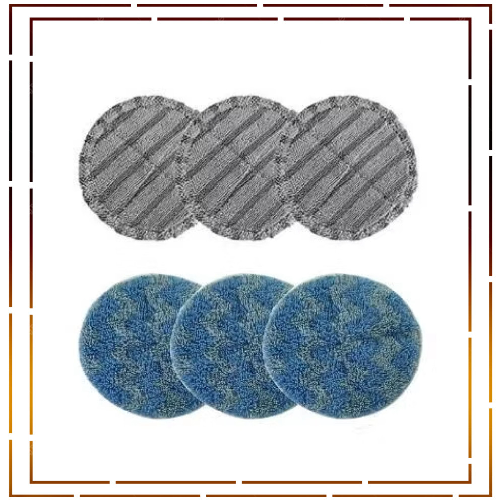 [Shop Uy Tín]  Hai miếng lau nhà siêu bền bằng sợi microfiber cho đầu lau nhà tự động Dyson