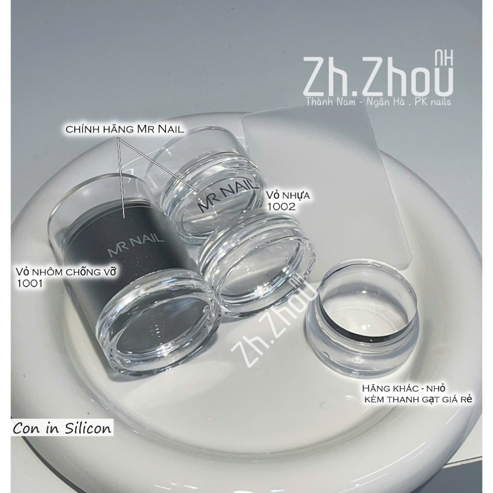Dấu in mr nail, con dấu silicon mr nail, con dấu in silicon cao cấp