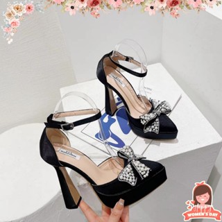 GIÀY CAO GÓT GNC138 CAO 11CM CÓ 2 MÀU ĐEN,TRẮNG PHÙ HỢP ĐI TIỆC SANG TRỌNG THANH LỊCH