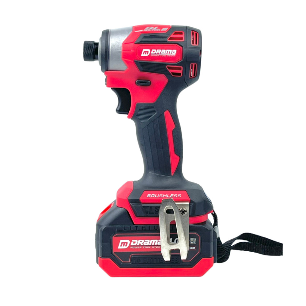 Máy chuyên Vít DRAMA 5668 Phiên Bản TD173 Red Không Chổi Than Chân Pin Phổ Thông - 4 Cấp Lực