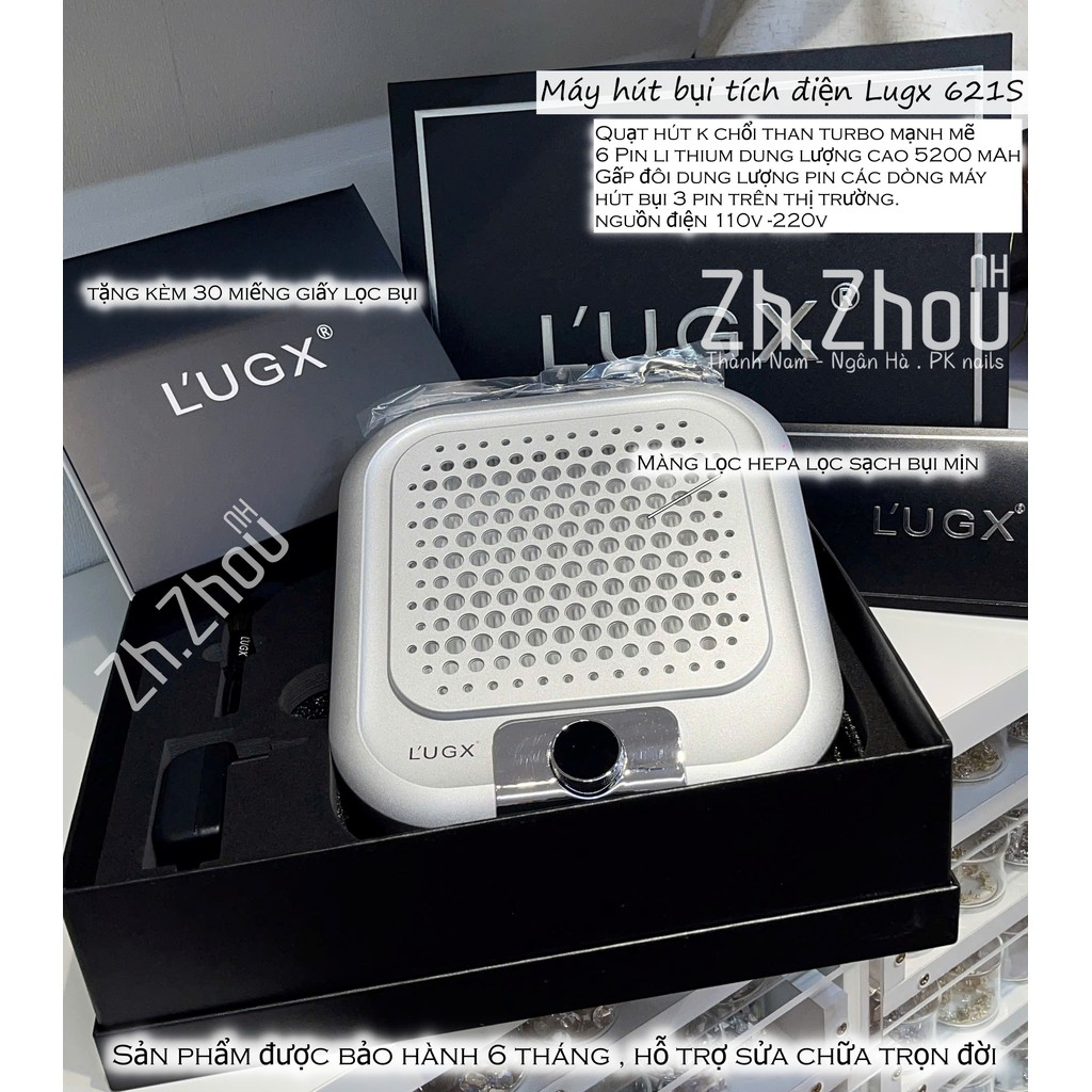 Máy hút bụi LUGX 621s tích điện