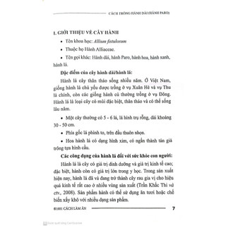 Sách - Cách Trồng Hành Dài