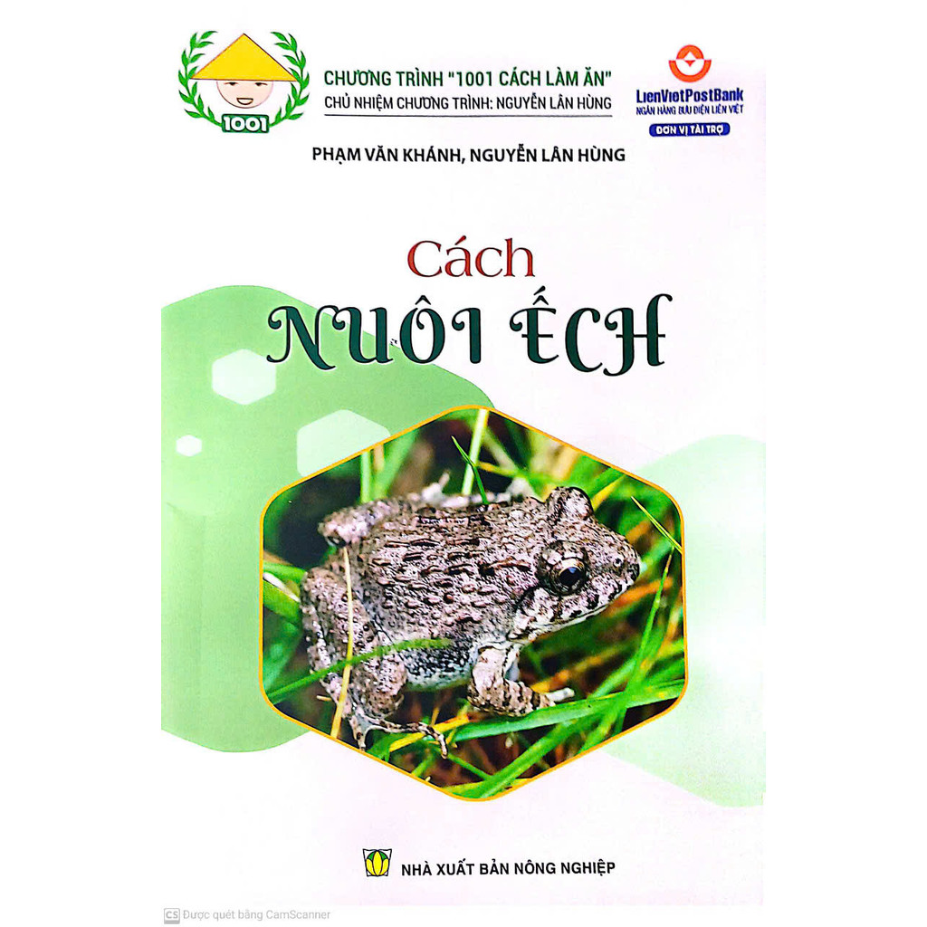 Sách - Cách Nuôi Ếch - Từ A - Z