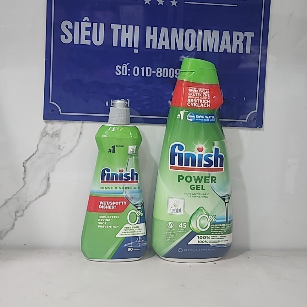 Combo Gel rửa bát Eco 900ml + Bóng Eco 400ml