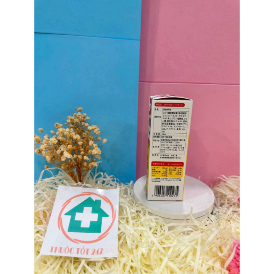 Siro Japa Kids Giải Pháp Ăn Ngon và Hỗ Trợ Sức Khỏe Cho Trẻ Em chính hãng