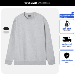 Áo Sweater Oversize 100% Cotton Coolmate