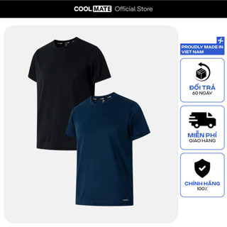Combo 2 áo thun thể thao Coolmate basics thoáng khí