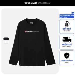 Áo thun dài tay Oversize 84RISING in Harvard Kennedy School Coolmate